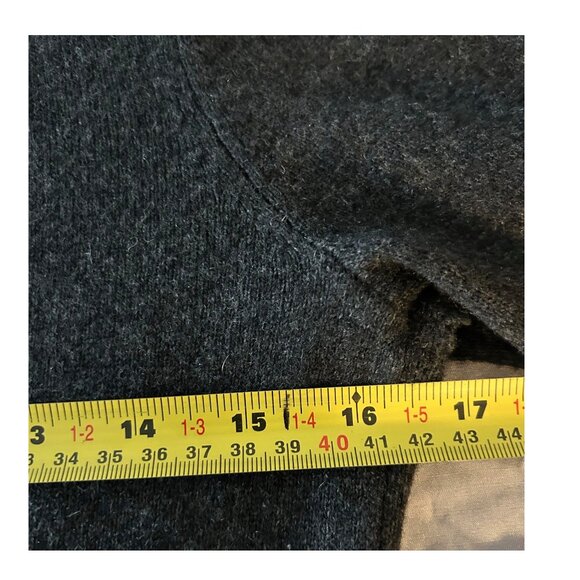 Magaschoni Dark Grey Cashmere Turtleneck Sz S - Picture 7 of 7